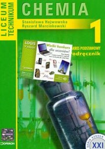 Obrazek Chemia 1 Podręcznik Liceum technikum Zakres podstawowy