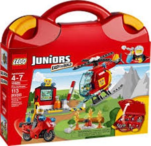 Obrazek Lego Juniors Walizeczka straż pożarna