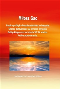 Obrazek Polska polityka bezpieczeństwa w basenie Morza...