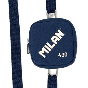 Obrazek Portmonetka mala 430 since 1918 niebieska MILAN