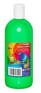 Picture of Farby plakatowe fluorescencyjne 500ml 6 zielone