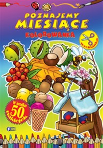Picture of Poznajemy miesiące Kolorowanka