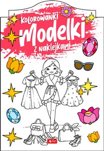 Picture of Modelki Kolorowanka z naklejkami