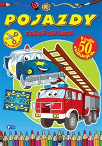Obrazek Pojazdy Kolorowanka