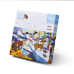 Picture of Puzzle 300 el., Zwierzęta Epoki Lodowcowej, Crocodile Creek 4068-7