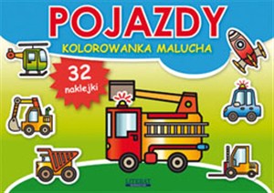 Obrazek Kolorowanka malucha Pojazdy