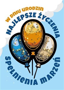 Obrazek Karnet Konfetti