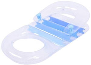 Picture of Dmuchany leżak fotel plażowy mały niebieski