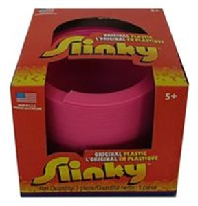 Obrazek Slinky Plastic różowy