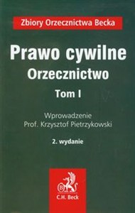 Obrazek Prawo cywilne Orzecznictwo Tom 1