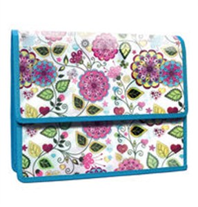 Picture of Teczka z klapą na rzepy Flowers