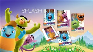 Picture of Brulion A5/96K kratka 1059 Splash (5szt)