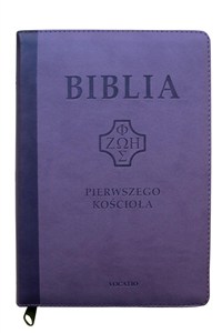 Obrazek Biblia pierwszego Kościoła fiolet. z paginatorami