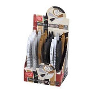 Obrazek Długopis Fancy niebieski Display 24 sztuki