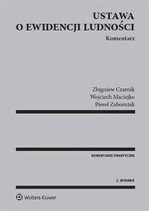 Obrazek Ustawa o ewidencji ludności Komentarz