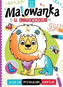 Picture of Uczę się, przyklejam, koloruję Malowanka z literkami