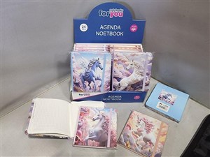 Obrazek Notes z jednorożcem MIX