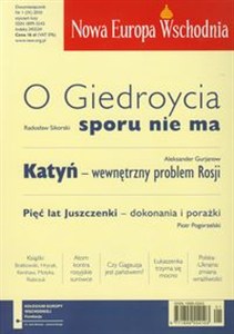 Obrazek Nowa Europa Wschodnia 1/2010 Dwumiesięcznik styczeń - luty 2010