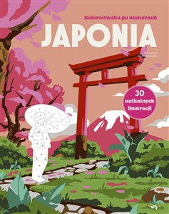 Obrazek Japonia. Kolorowanka po numerach
