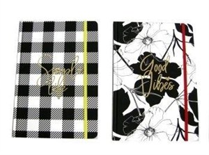 Picture of Brulion A5/96K kropka+linia Simple life