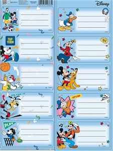Picture of Naklejki na zeszyty Mickey Mouse
