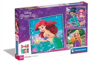 Picture of Puzzle 3x48 Super Kolor Princesses