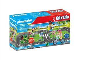 Picture of Playmobil Kurs rowerowy 71332