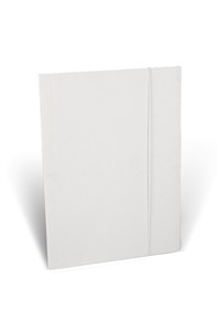 Picture of Teczka biurowa A4 z gumką biała