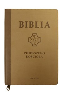 Picture of Biblia pierwszego Kościoła beżowa z paginatorami