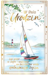 Picture of Kartka okolicznościowa Urodziny