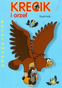 Obrazek Krecik i orzeł Kolorowanka