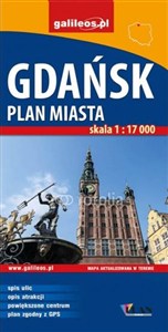 Obrazek Gdańsk plan miasta 1:17000 Galileos