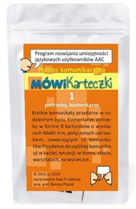 Obrazek MÓWiKarteczki 1 - potrzeby, komentarze