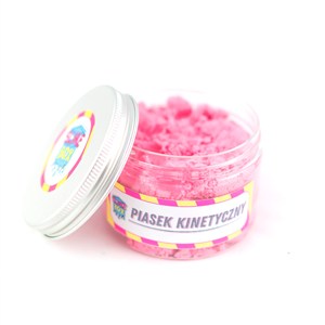 Obrazek Piasek kinetyczny 150g różowy