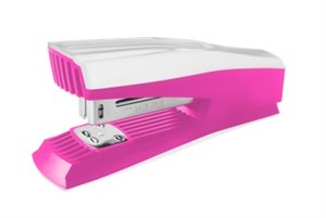 Obrazek Zszywacz 24/6-26/6 różowy 20 ark.