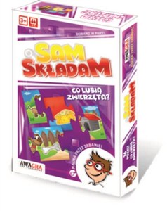 Obrazek Puzzle 36 co lubią zwierzęta sam składam