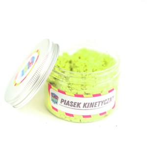 Obrazek Piasek kinetyczny 150g fluo