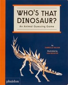 Obrazek Who's That Dinosaur? : An Animal Guessing Game