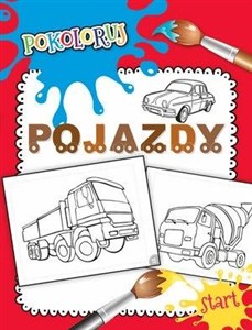 Obrazek Pokoloruj Pojazdy