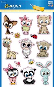 Picture of Naklejki foliowe błyszczące - Zwierzęta