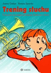 Obrazek Trening słuchu + CD Ćwiczenia rozwijające percepcję słuchową u dzieci