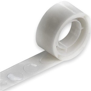 Picture of Dwustrone kropki klejowe na rolce 100szt