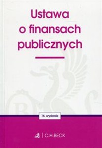 Obrazek Ustawa o finansach publicznych