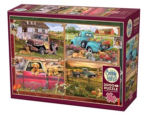 Obrazek Puzzle 2000 Pieskie życie G3