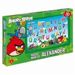Obrazek Puzzle Maxi 20 Angry Birds Rio Literki