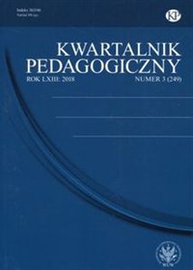 Obrazek Kwartalnik Pedagogiczny 2018/3