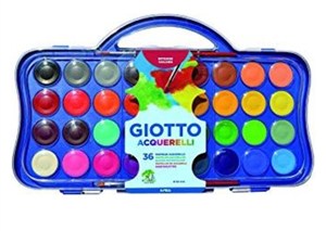 Obrazek Farby akwarelowe Giotto, 36 kolorów (353600)