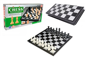 Obrazek Szachy klasyczne magnetyczne 25x25cm