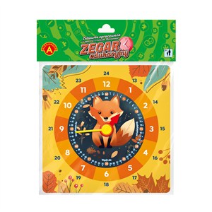 Obrazek Zegar edukacyjny Lis