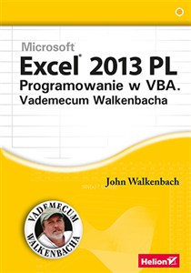 Obrazek Excel 2013 PL Programowanie w VBA Vademecum Walkenbacha
